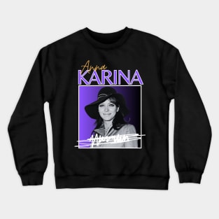 Anna karina///original retro Crewneck Sweatshirt